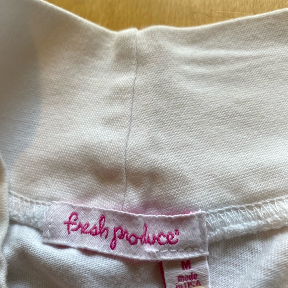 Fresh Produce White A-Line Tiered Skirt - Picture 3 of 6